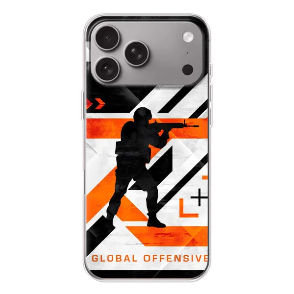 Чехол с принтом «Cs:Go» для Apple iPhone 18 Pro Max Чехол с принтом «Cs:Go» для Apple iPhone 18 Pro Max
