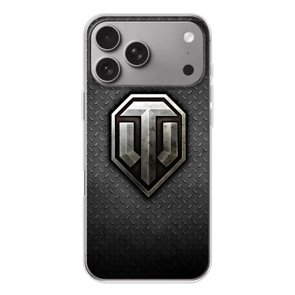Чехол с принтом «Лого Tanks» для Apple iPhone 18 Pro Max Чехол с принтом «Лого Tanks» для Apple iPhone 18 Pro Max