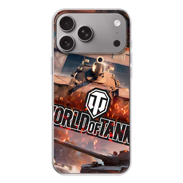 Чехол с принтом «World of Tanks» для Apple iPhone 18 Pro Max Чехол с принтом «World of Tanks» для Apple iPhone 18 Pro Max