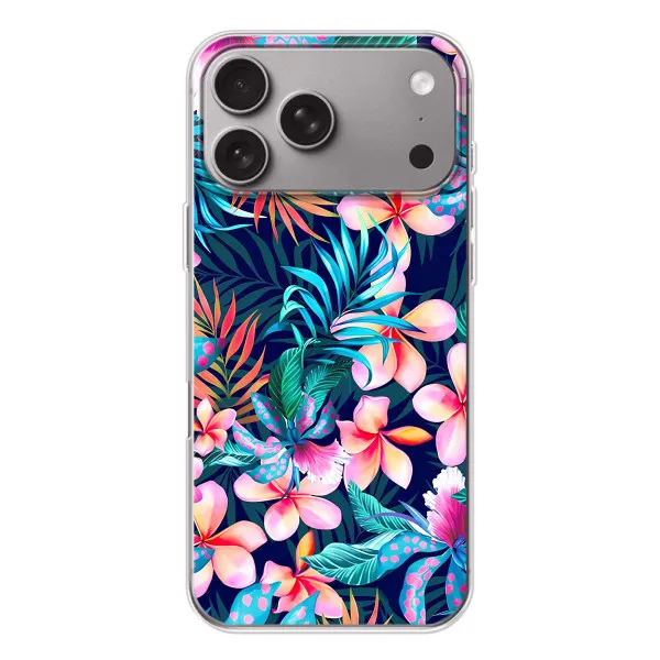 Чехол с принтом «Красочные цветы» для Apple iPhone 18 Pro Max