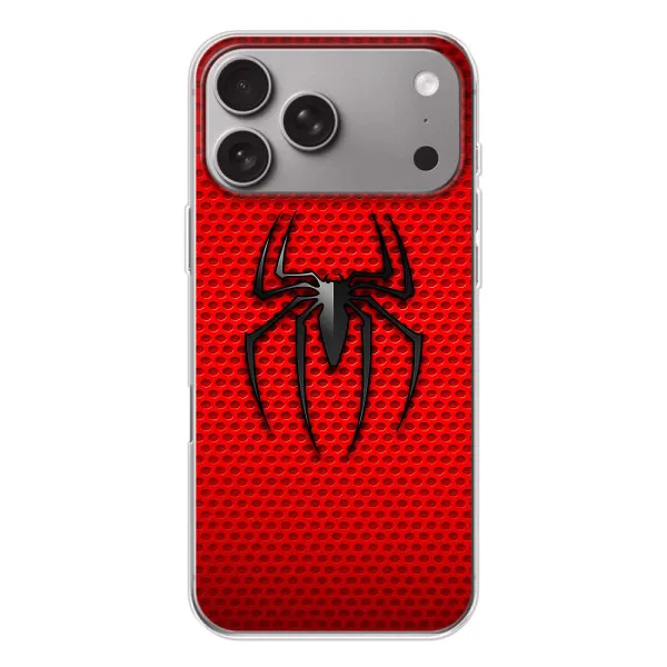Чехол с принтом «Паук Марвел» для Apple iPhone 18 Pro Max Чехол с принтом «Паук Марвел» для Apple iPhone 18 Pro Max