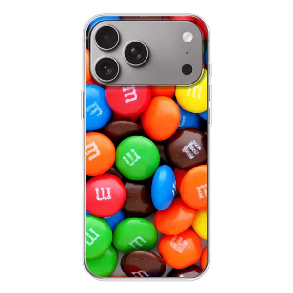 Чехол с принтом «MM's» для Apple iPhone 18 Pro Max Чехол с принтом «MM's» для Apple iPhone 18 Pro Max