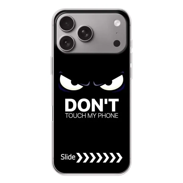 Чехол с принтом «Не трогай телефон» для Apple iPhone 18 Pro Max Чехол с принтом «Не трогай телефон» для Apple iPhone 18 Pro Max