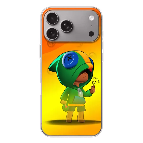 Чехол с принтом «Мальчик Леон» для Apple iPhone 18 Pro Max Чехол с принтом «Мальчик Леон» для Apple iPhone 18 Pro Max