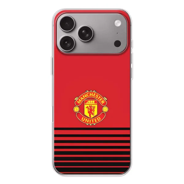 Чохол з принтом «manchester united» для Apple iPhone 18 Pro Max Чохол з принтом «manchester united» для Apple iPhone 18 Pro Max