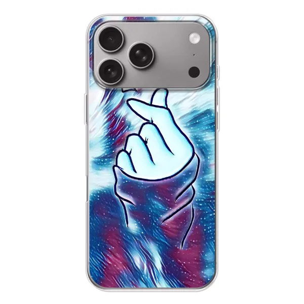 Чехол с принтом «Радужное сердце» для Apple iPhone 18 Pro Max