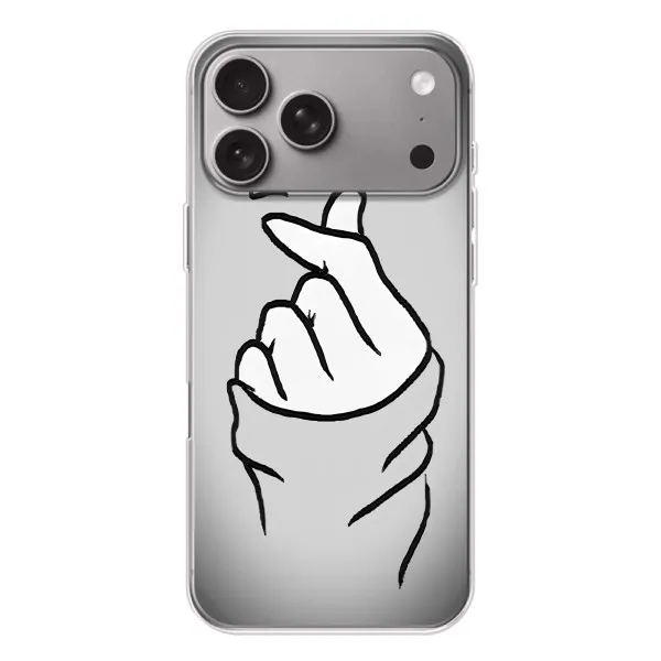 Чехол с принтом «Значок Love» для Apple iPhone 18 Pro Max