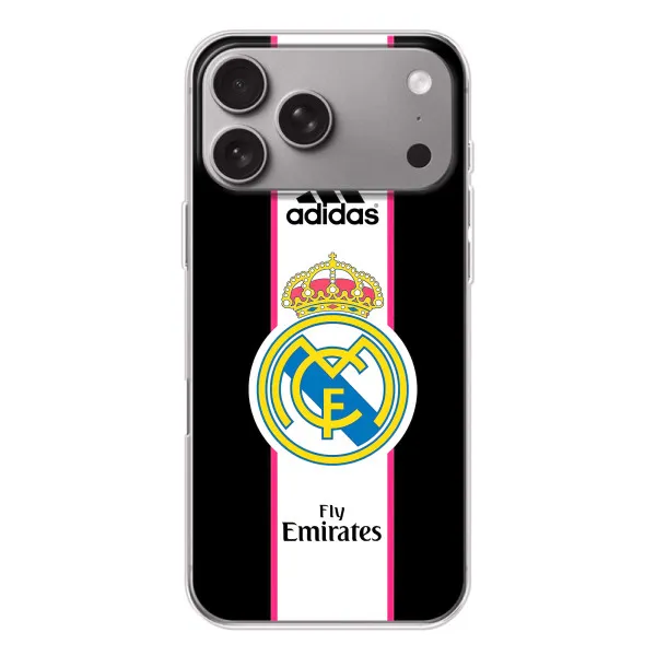 Чехол с принтом «Лого Real Madrid» для Apple iPhone 18 Pro Max