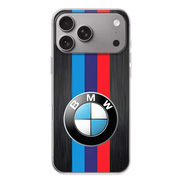 Чехол с принтом «Лого BMW» для Apple iPhone 18 Pro Max