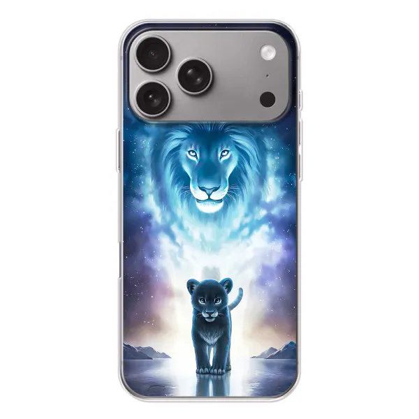 Чехол с принтом «Маленький лев» для Apple iPhone 18 Pro Max