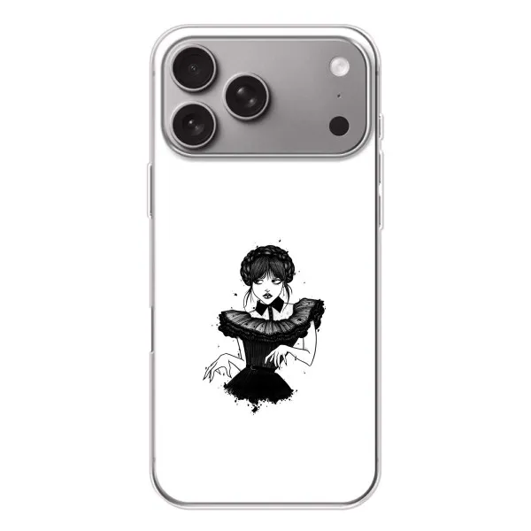 Чехол с принтом «танец Уэнздей» для Apple iPhone 18 Pro Max