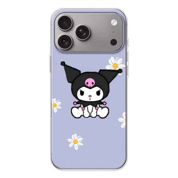 Чехол с принтом «Куроми в цветах» для Apple iPhone 18 Pro Max