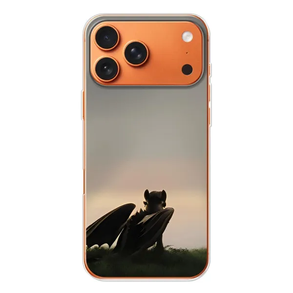 Чохол з принтом «Беззубик» для Apple iPhone 18 Pro Max