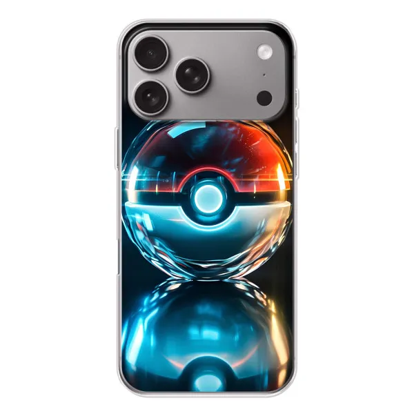 Чехол с принтом «Мяч Пикачу» для Apple iPhone 18 Pro Max