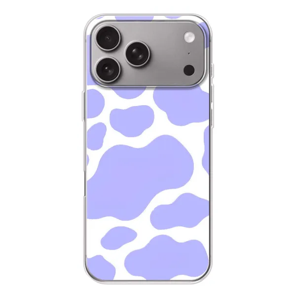 Чехол с принтом «Фиолетова Буренка» для Apple iPhone 18 Pro Max
