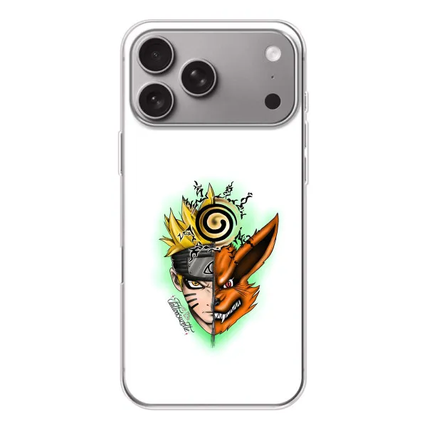 Чехол с принтом «Наруто Курама» для Apple iPhone 18 Pro Max
