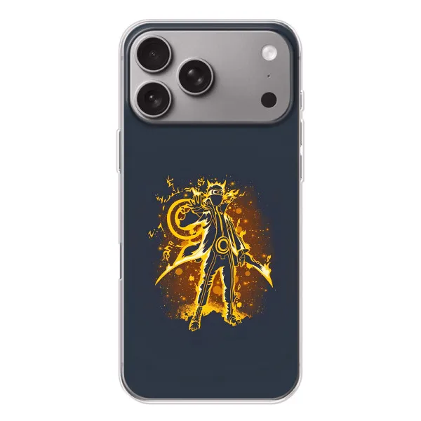 Чехол с принтом «золотой Наруто» для Apple iPhone 18 Pro Max