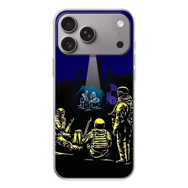 Чехол с принтом «Рождество в Украине» для Apple iPhone 18 Pro Max Чехол с принтом «Рождество в Украине» для Apple iPhone 18 Pro Max