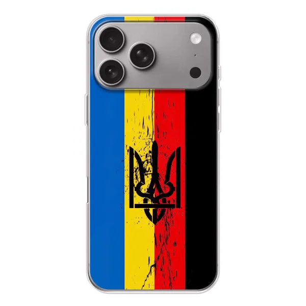 Чехол с принтом «Флаг УПА» для Apple iPhone 18 Pro Max Чехол с принтом «Флаг УПА» для Apple iPhone 18 Pro Max
