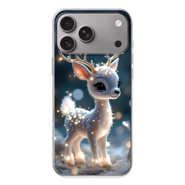 Чехол с принтом «Блестящий олененок» для Apple iPhone 18 Pro Max