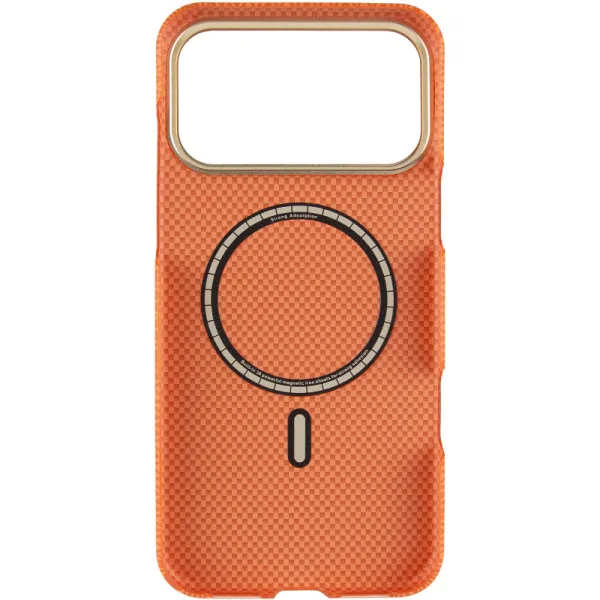 Чохол PC Sparta Slim Shield with Magnetic Fit для Apple iPhone 18 Pro (6.3") — Помаранчевий — фото 4