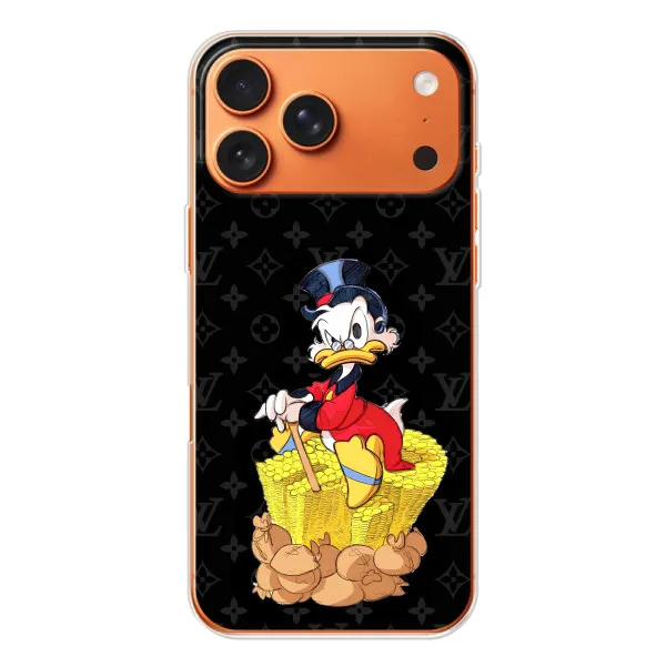 Чехол с принтом «Богатство Макдака» для Apple iPhone 18 Pro