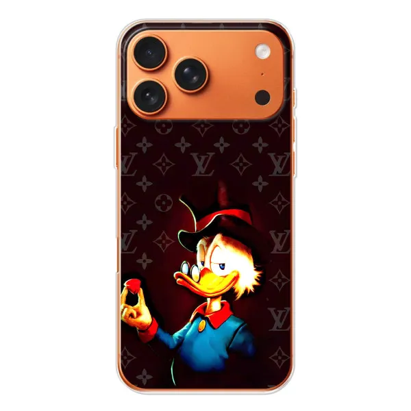 Чехол с принтом «Скрудж с бриллиантом» для Apple iPhone 18 Pro