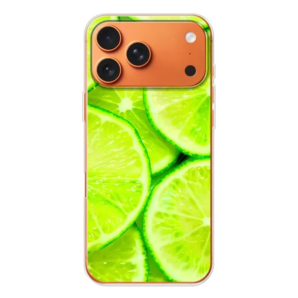 Чохол з принтом «Лайм» для Apple iPhone 18 Pro Чохол з принтом «Лайм» для Apple iPhone 18 Pro