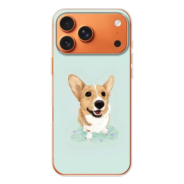 Чохол з принтом «Коргі» для Apple iPhone 18 Pro Чохол з принтом «Коргі» для Apple iPhone 18 Pro
