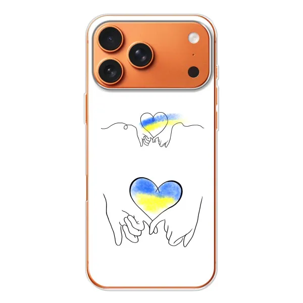 Чехол с принтом «Мир Украине» для Apple iPhone 18 Pro Чехол с принтом «Мир Украине» для Apple iPhone 18 Pro