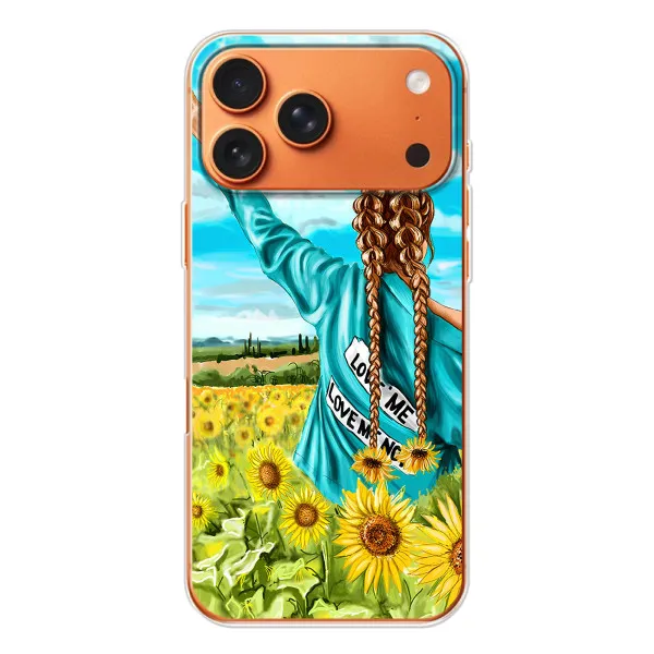 Чехол с принтом «Украиночка» для Apple iPhone 18 Pro Чехол с принтом «Украиночка» для Apple iPhone 18 Pro