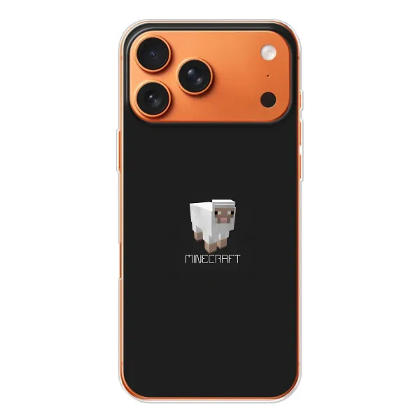Чохол з принтом «Овечка Майнкрафт» для Apple iPhone 18 Pro