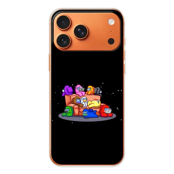 Чехол с принтом «Амонг-ас» для Apple iPhone 18 Pro