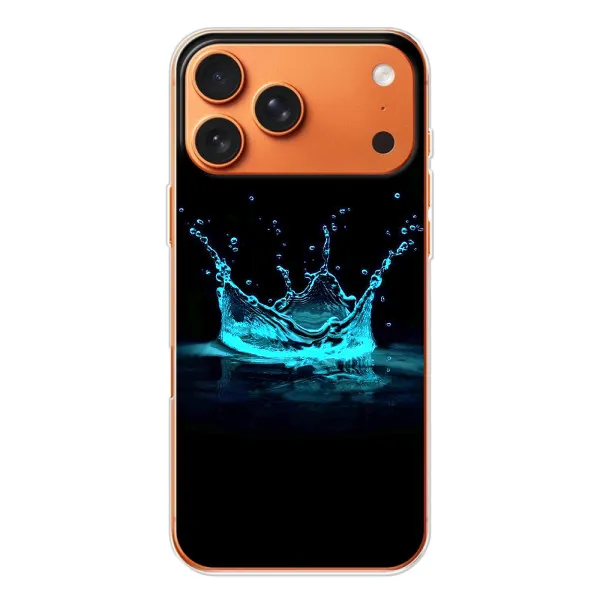 Чохол з принтом «Крапля корони» для Apple iPhone 18 Pro Чохол з принтом «Крапля корони» для Apple iPhone 18 Pro