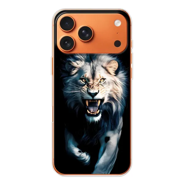Чохол з принтом «Лев у темряві» для Apple iPhone 18 Pro