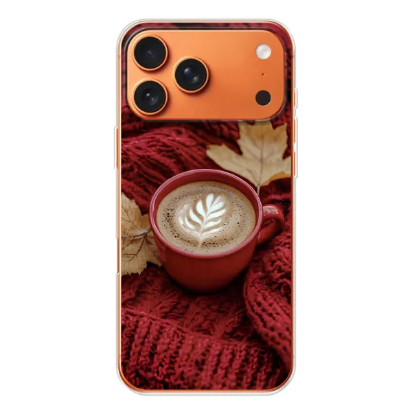 Чохол з принтом «Кава на ковдрі» для Apple iPhone 18 Pro