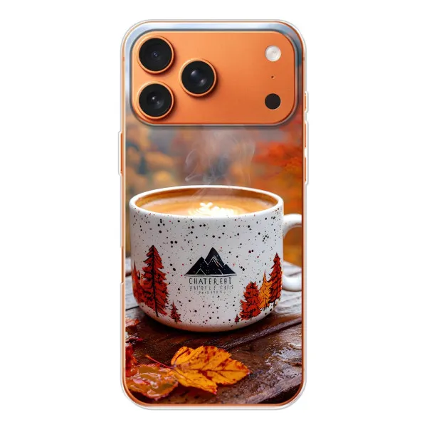 Чохол з принтом «Кава на природі» для Apple iPhone 18 Pro