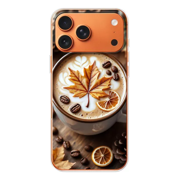 Чохол з принтом «Пряна кава» для Apple iPhone 18 Pro