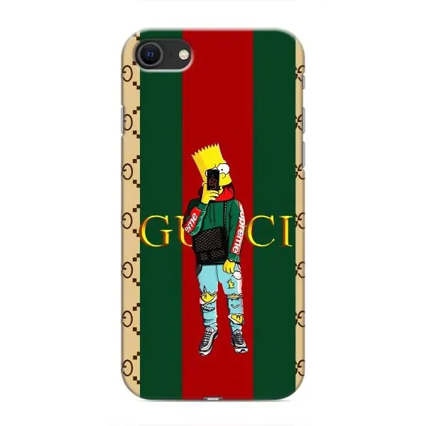 Чохол з принтом «Барт ГУЧЧІ» для iPhone 8