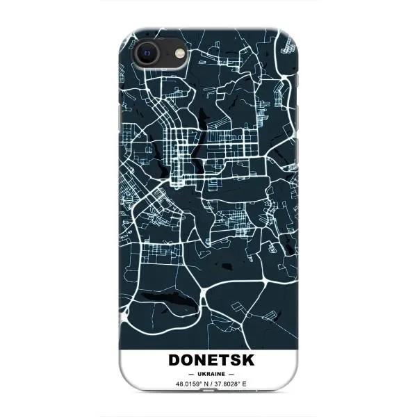 Чохол з принтом «Донецьк» для iPhone 8