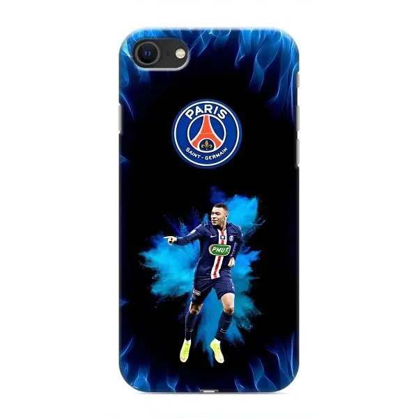 Чохол з принтом «Мбаппе у вогні» для iPhone 8
