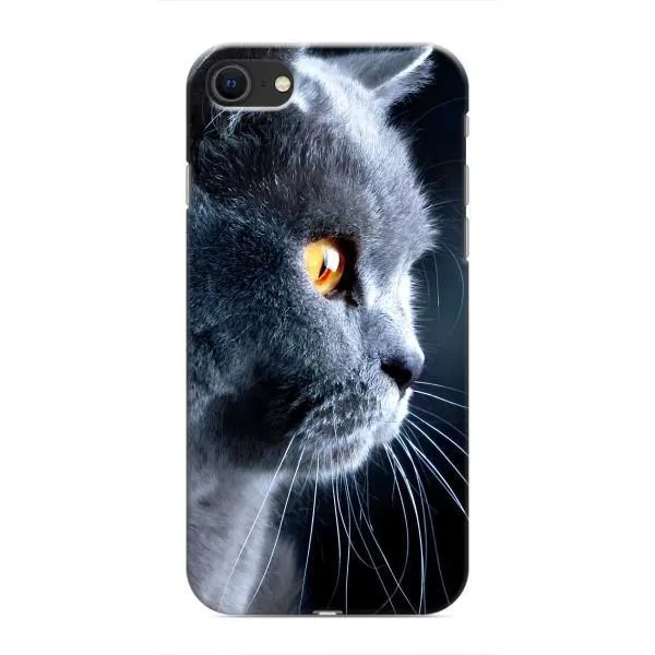 Чехол с принтом «Серый Кот» для iPhone 8