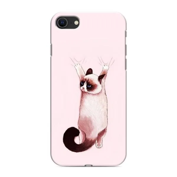 Чехол с принтом «Котик падает» для iPhone 8