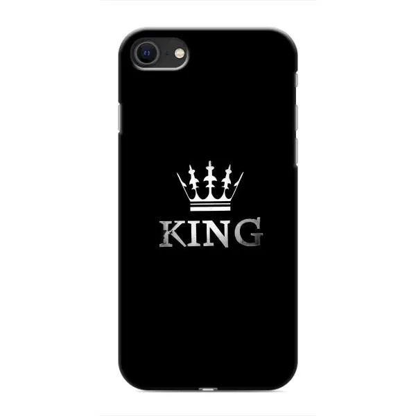 Чохол з принтом «KING» для iPhone 8