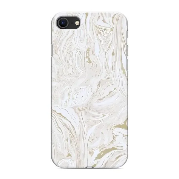 Чехол с принтом «Белый мрамор» для iPhone 8