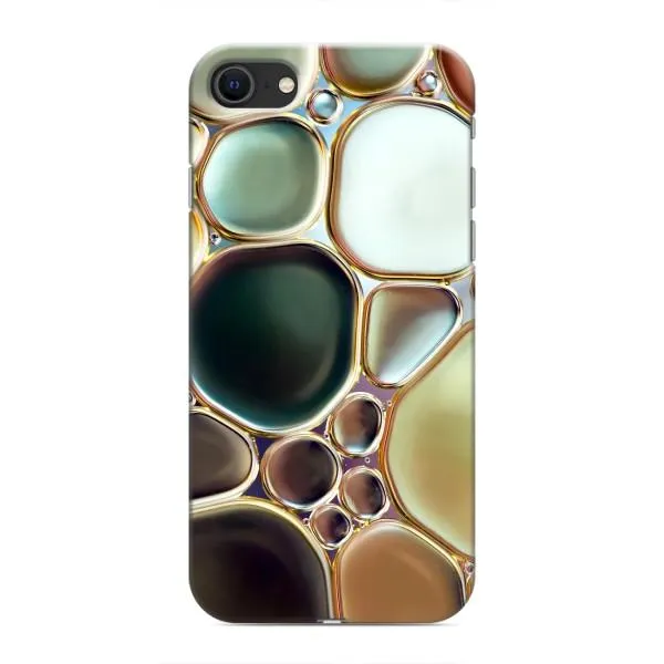 Чехол с принтом «Радужный Мрамор» для iPhone 8