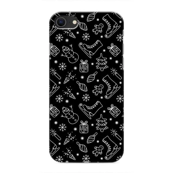 Чехол с принтом «Новогодний фон» для iPhone 8 Чехол с принтом «Новогодний фон» для iPhone 8
