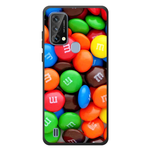 Чохол з принтом «MM's» для Blackview A50