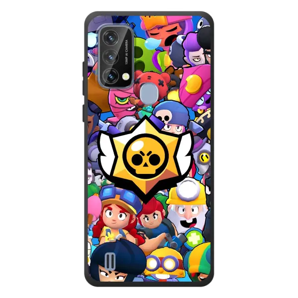 Чохол з принтом «Лого Brawl Stars» для Blackview A50