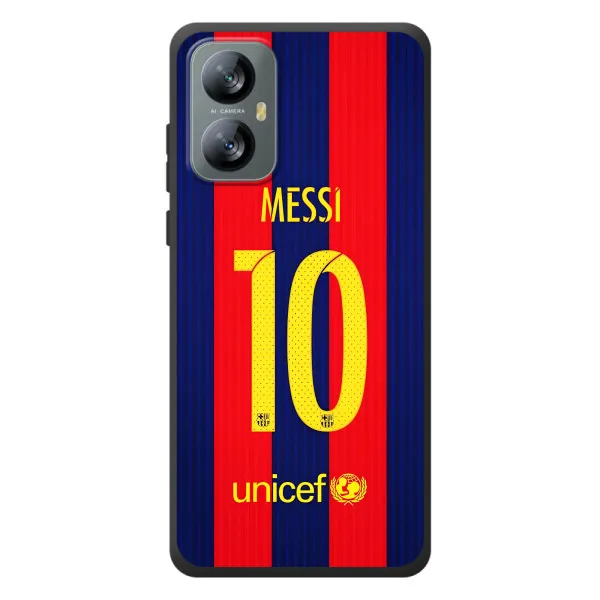 Чехол с принтом «Messi Barca 10» для Blackview A52 Pro Чехол с принтом «Messi Barca 10» для Blackview A52 Pro